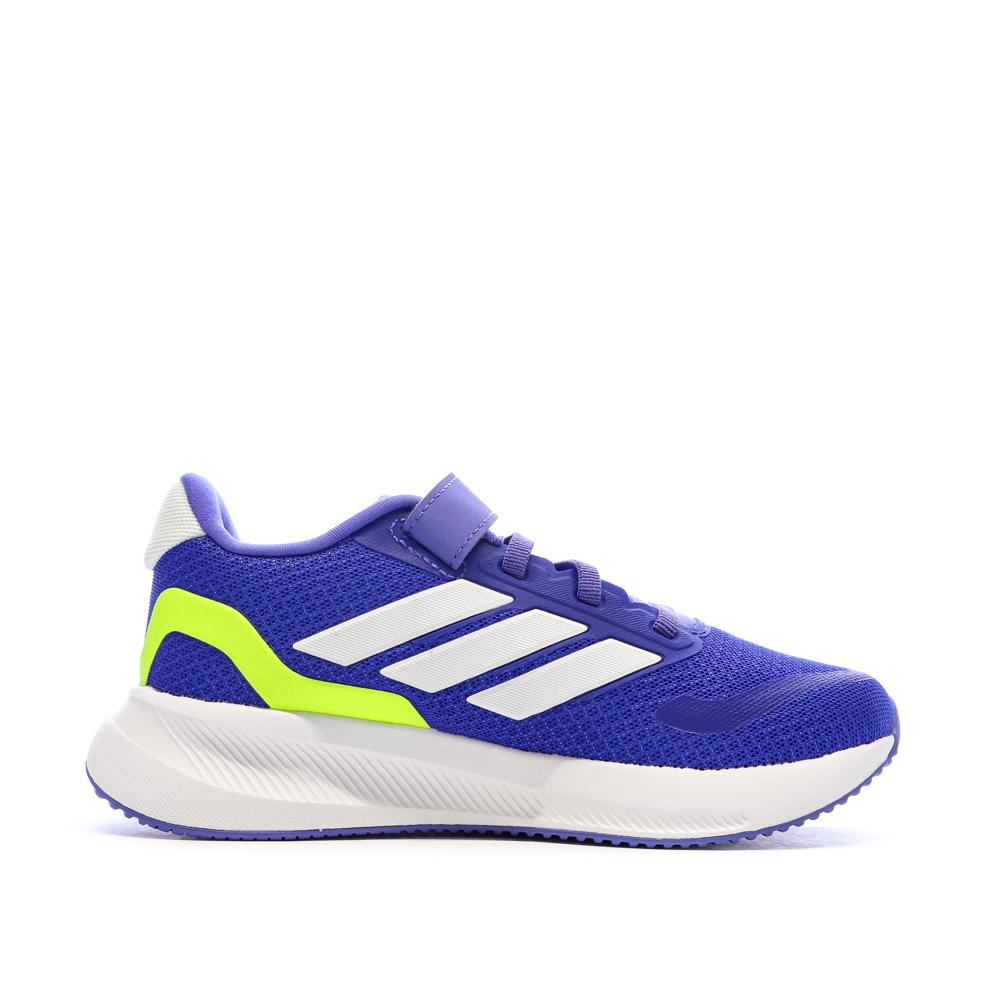 Basket Bleu Roi Garçon Adidas Runfalcon 5 vue 2