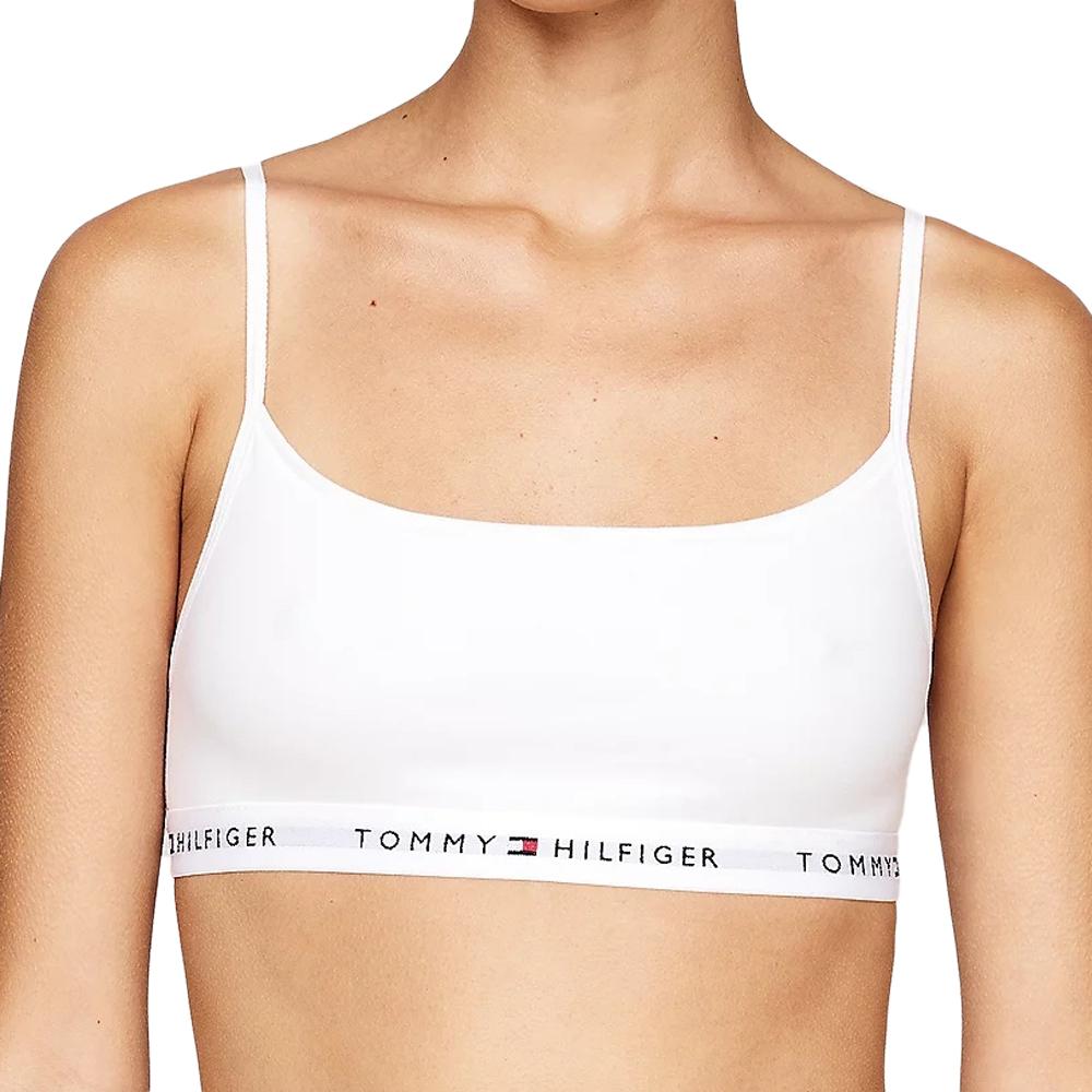 2X Brassières Blanche/Rose Femme Tommy Hilfiger 2 Pack Bralette vue 2