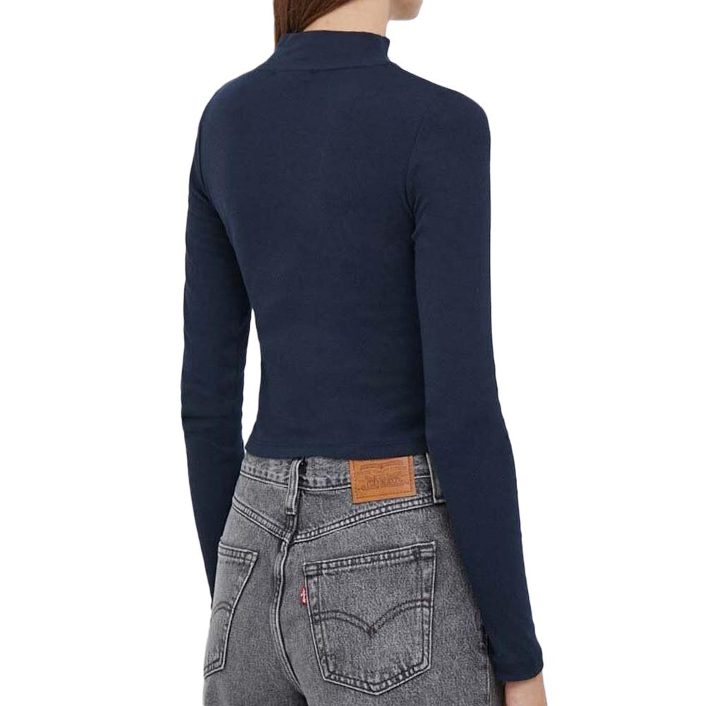 T-shirt Manches Longues Marine Femme Pepe jeans Winona Perkins vue 2