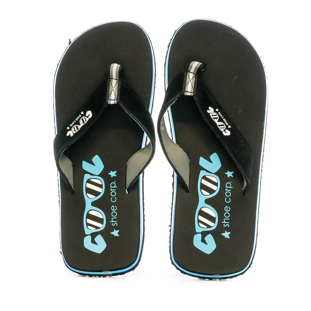 Tongs Noir/Bleu Homme Cool Shoe Original Slight vue 3
