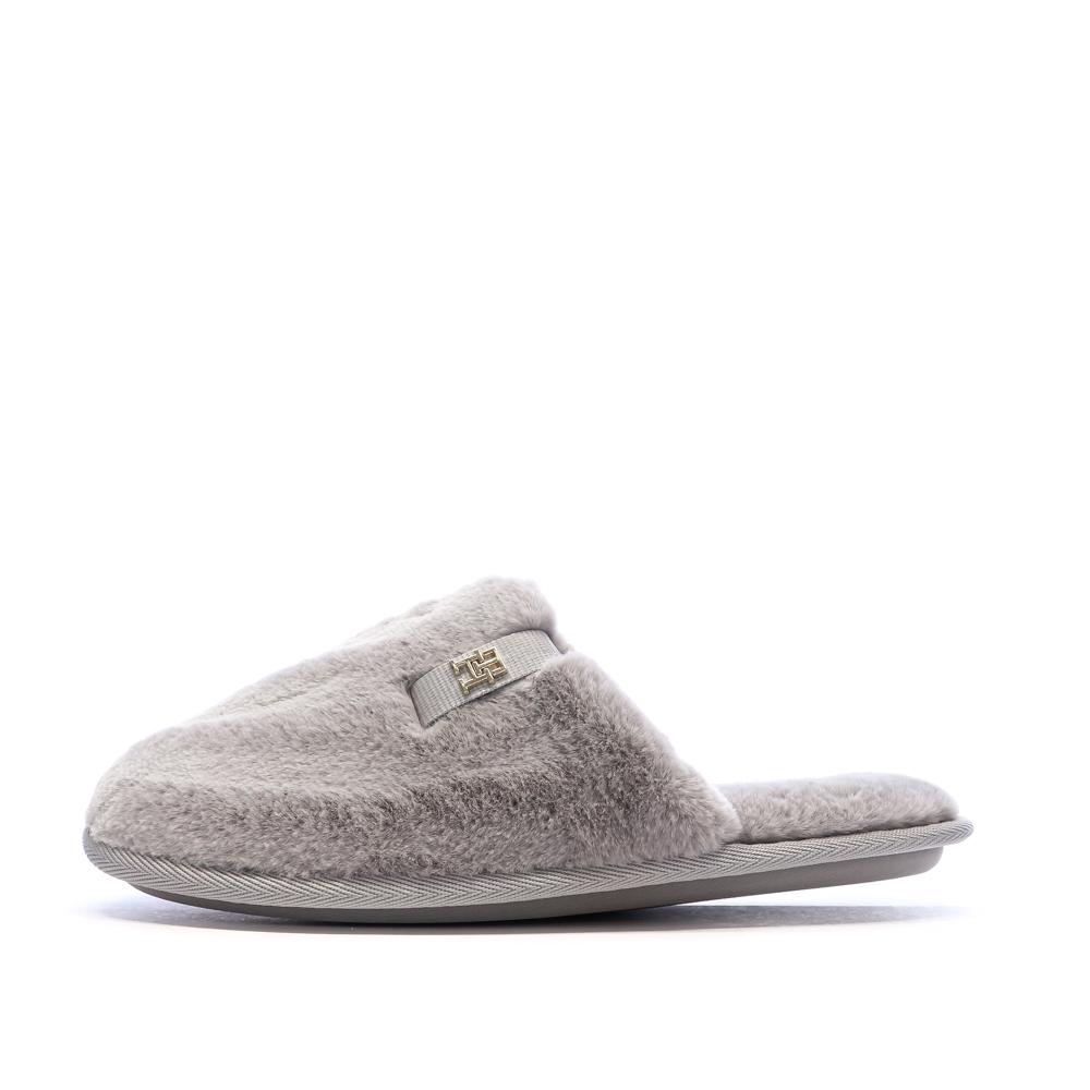 Chausson Gris Femme Tommy Hilfiger House pas cher