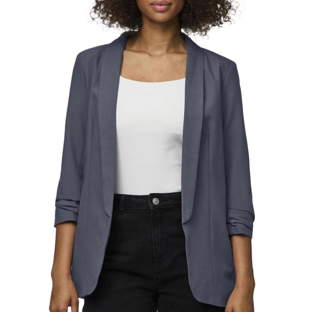 Veste Bleu Femme Pieces Bosella pas cher