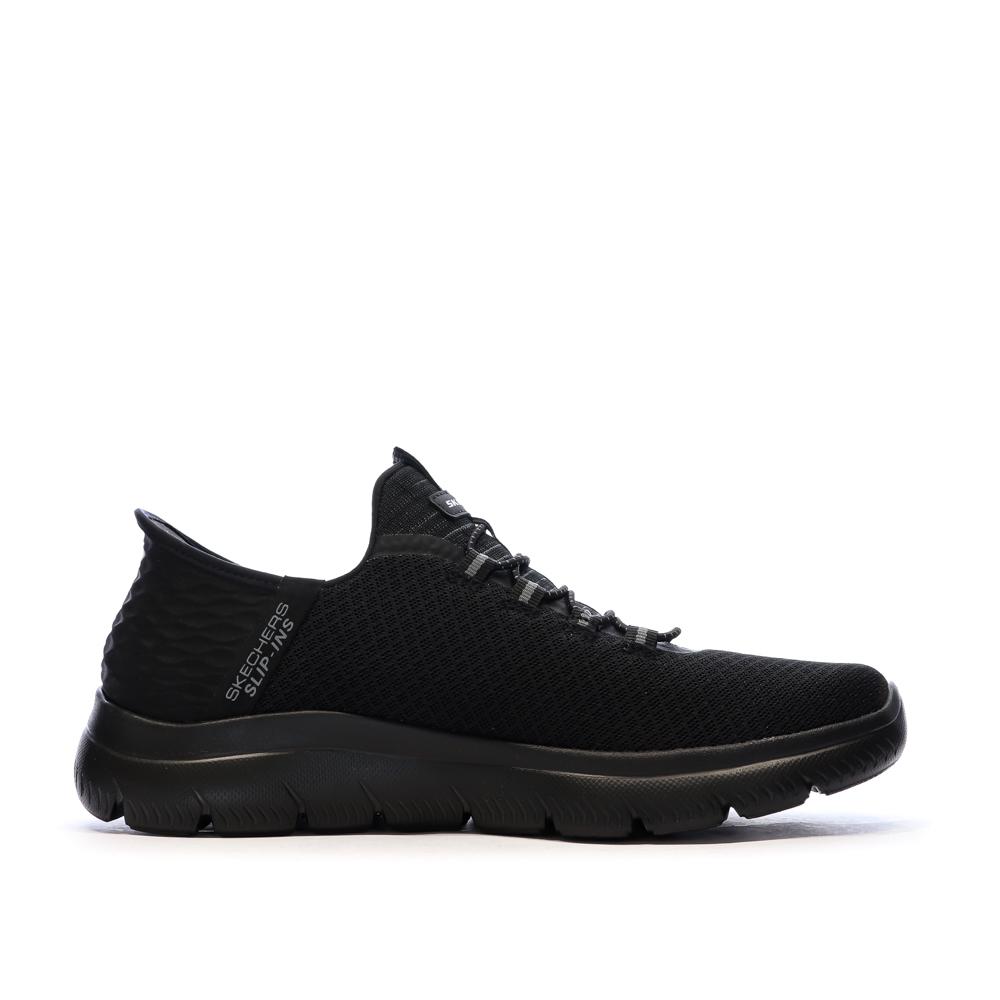 Baskets Noires Homme Skechers Summits 232457 vue 2