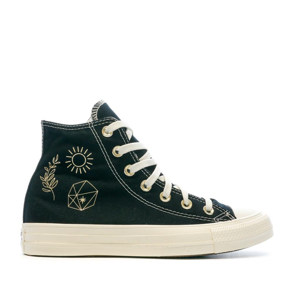 Baskets Noires Femme Converse 209C vue 2