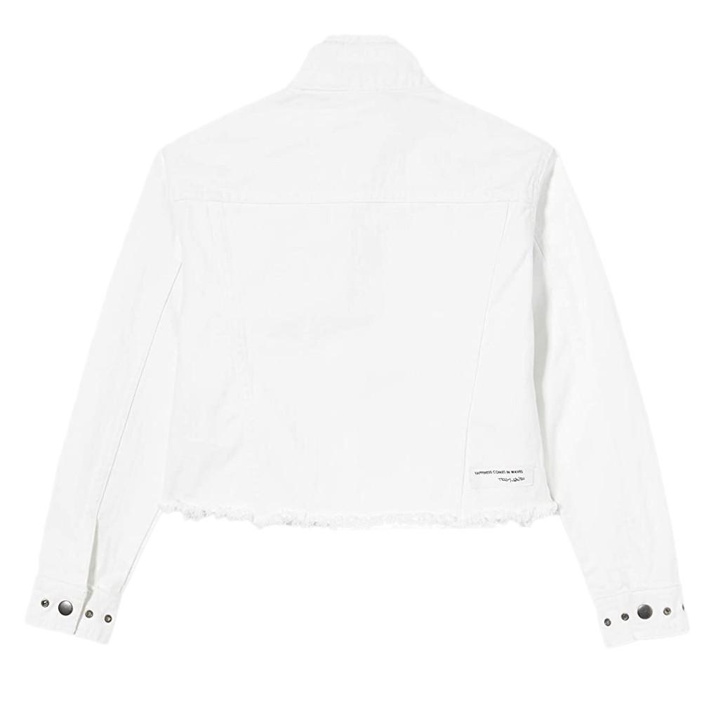 Veste Blanche Fille Teddy Smith Lorrain vue 2