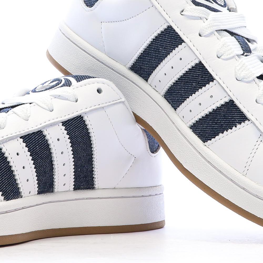 Campus 00s Adidas Baskets Homme Blanc/Bleu vue 7