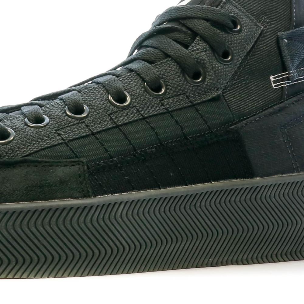 Baskets Noires Homme Adidas Nizza Parley vue 7