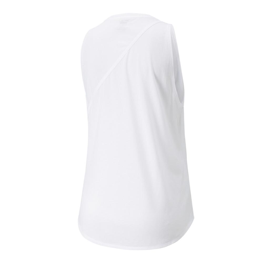 Débardeur Blanc Femme Puma Concept Tank vue 2