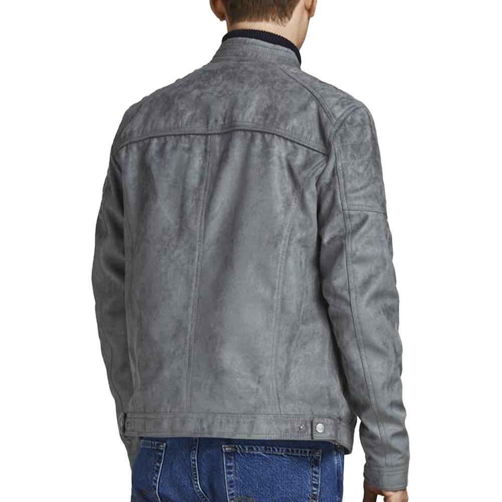 Veste Suédine Gris Homme Jack & Jones Tano vue 2