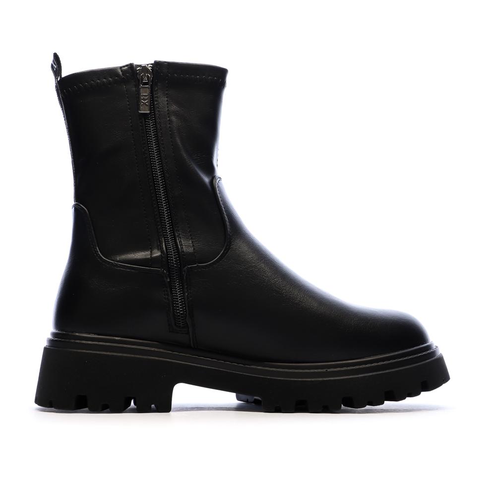 Bottines Noires Femme Xti 144657 vue 2