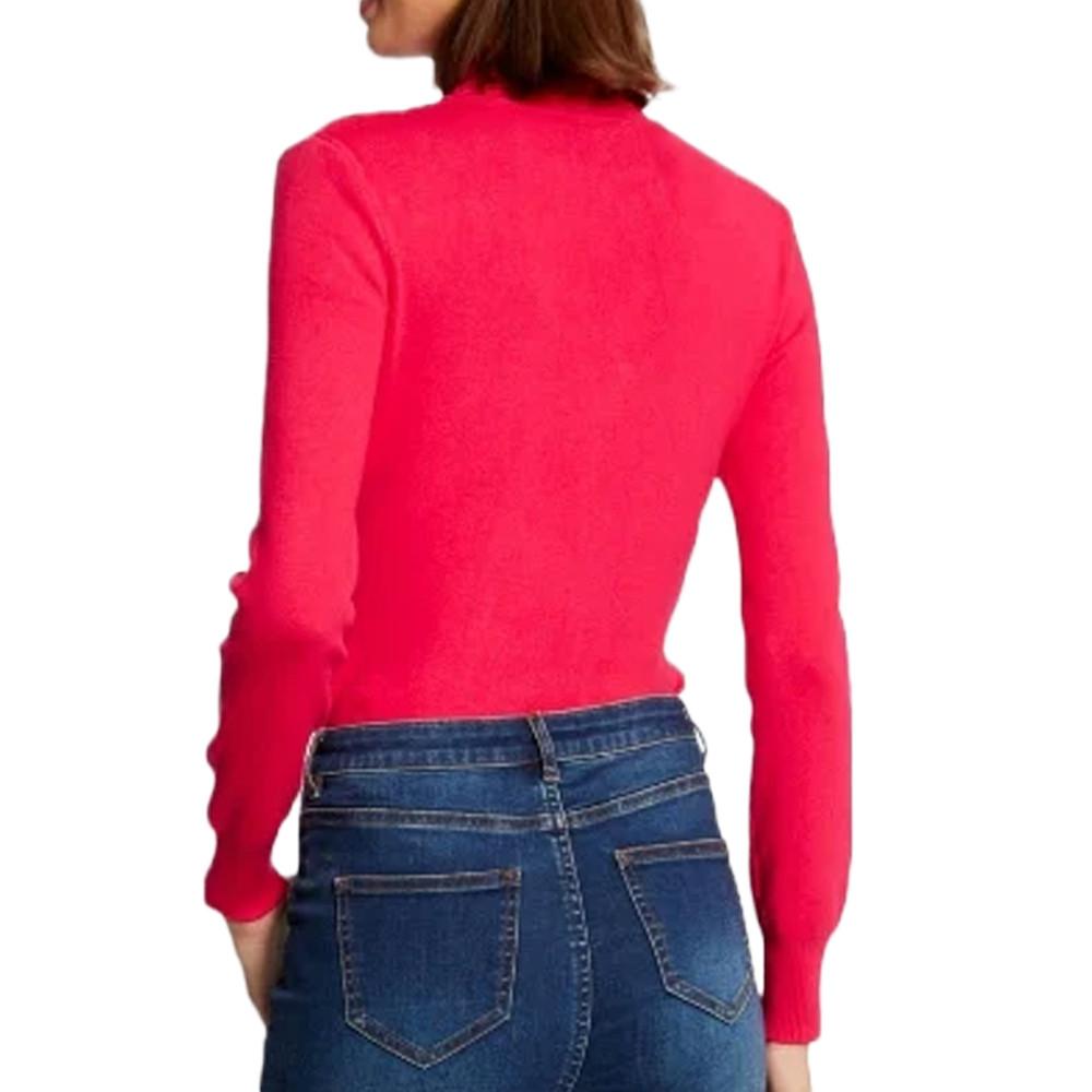 Pull Rose Femme Morgan Mibo vue 2