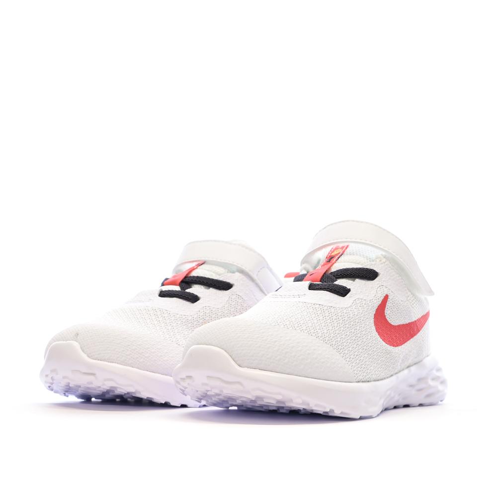 Baskets Blanches Bébé Nike Revolution 6 vue 6