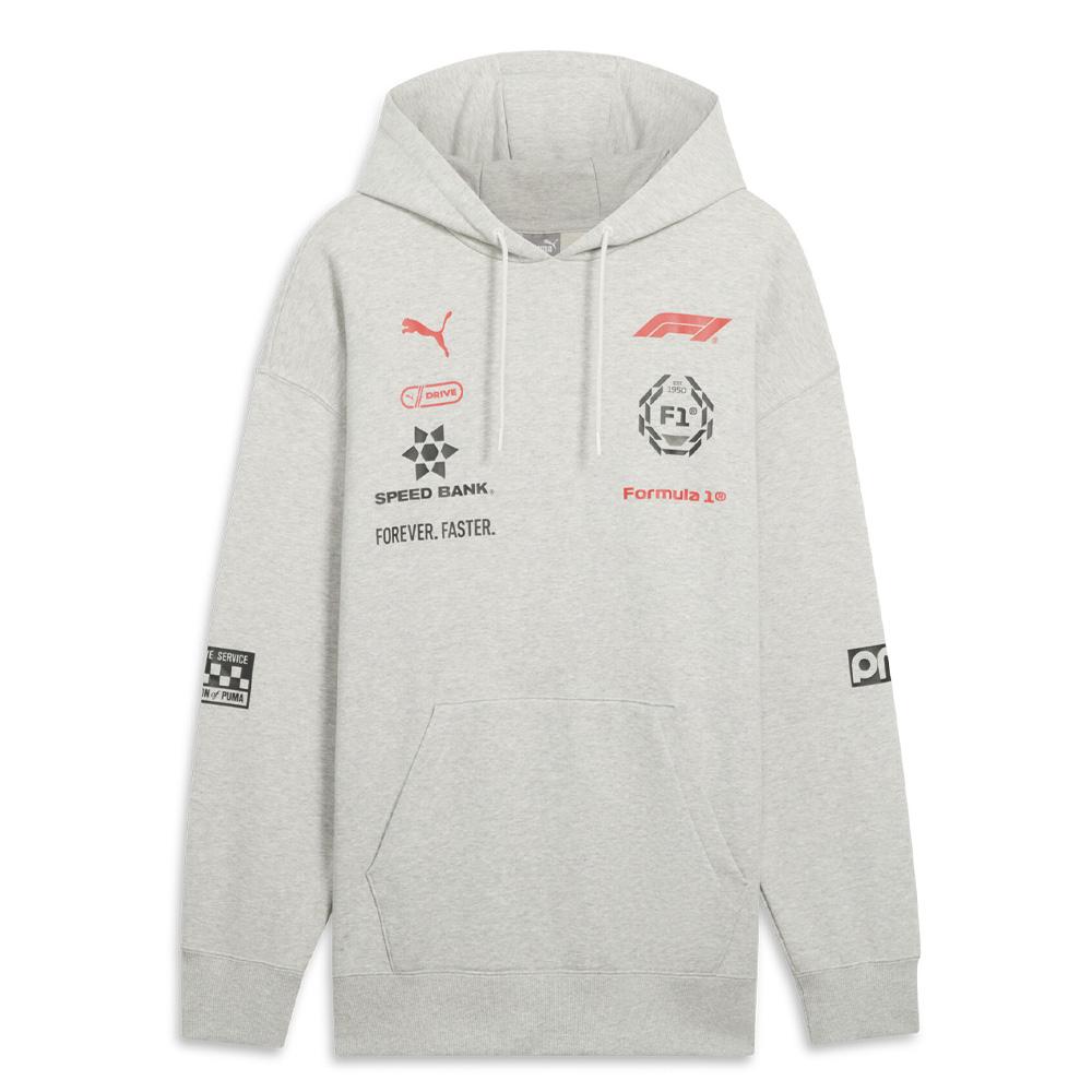 Sweat à Capuche Gris Homme Puma F1 Racing pas cher