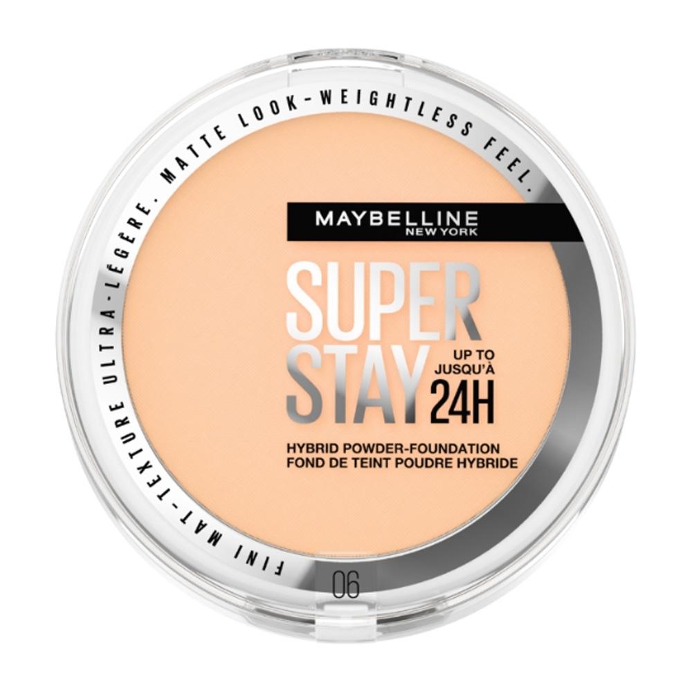 Base de maquillaje en polvo híbrida Gemey Maybelline SuperStay 24H 06 barato