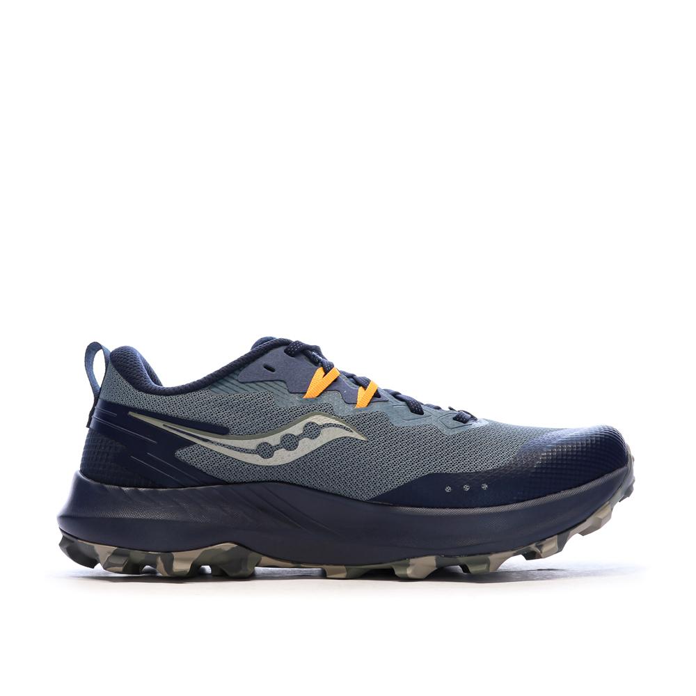 Chaussures de running Grises Homme Saucony Peregrine 14 vue 2