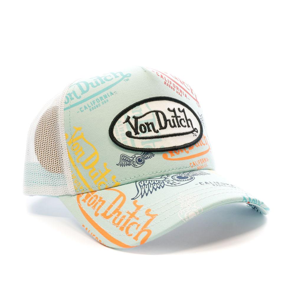 Casquette Bleu Homme Von Dutch Grafitti vue 2