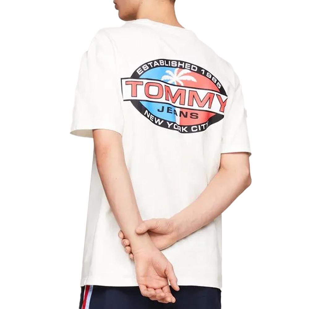 T-shirt Blanc Homme Tommy Hilfiger Boardsports vue 2