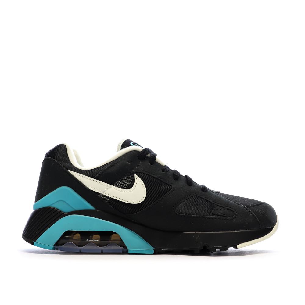Air 180 Baskets Noires Homme Nike vue 2