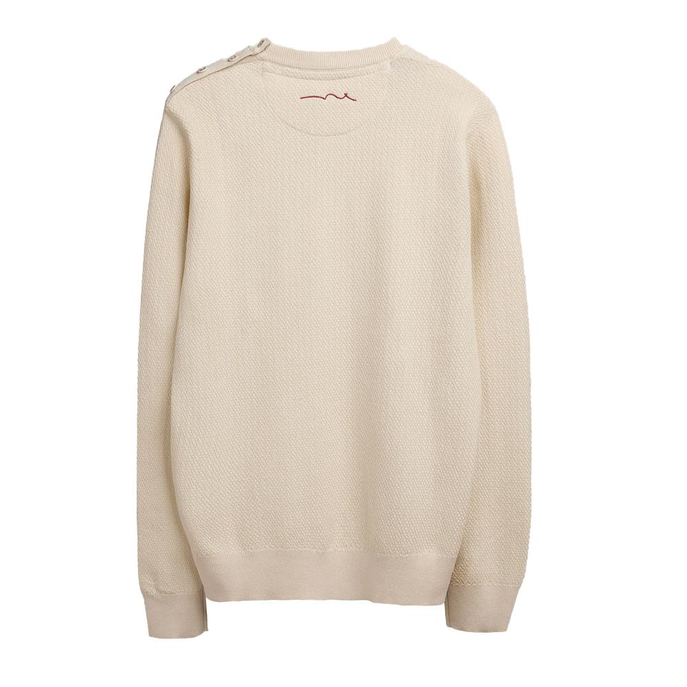 Pull Écru Homme Teddy Smith Ralster vue 2