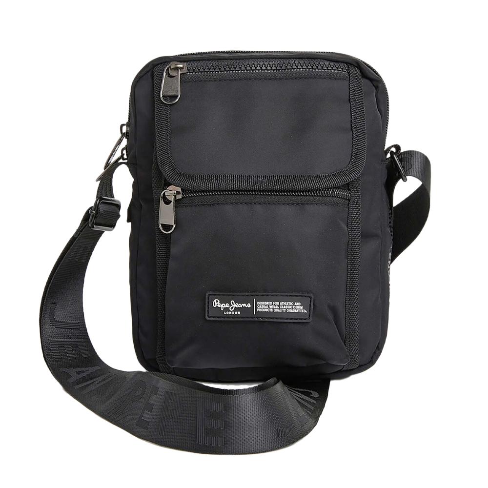 Sacoche Noire Homme Pepe Jeans Nestor pas cher
