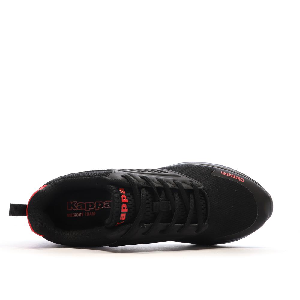 Baskets Noires/Rouges Homme Kappa Myagi vue 4