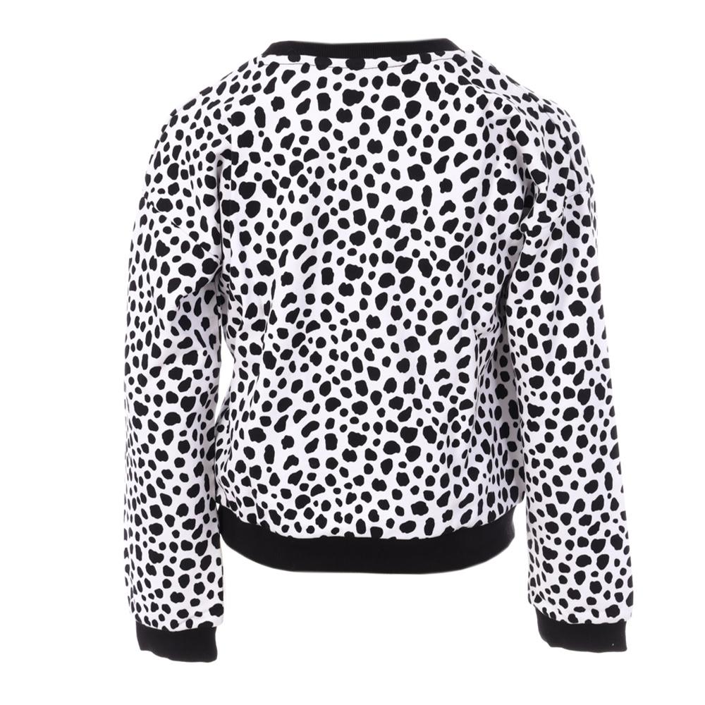 Sweat Blanc/Noir Fille Guess vue 2
