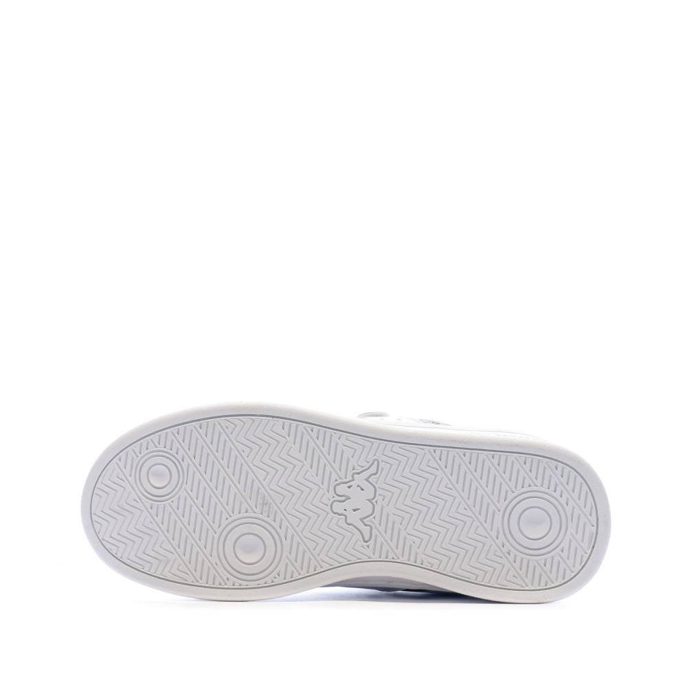 Baskets blanches enfant Kappa Logo Alpha 2V vue 5