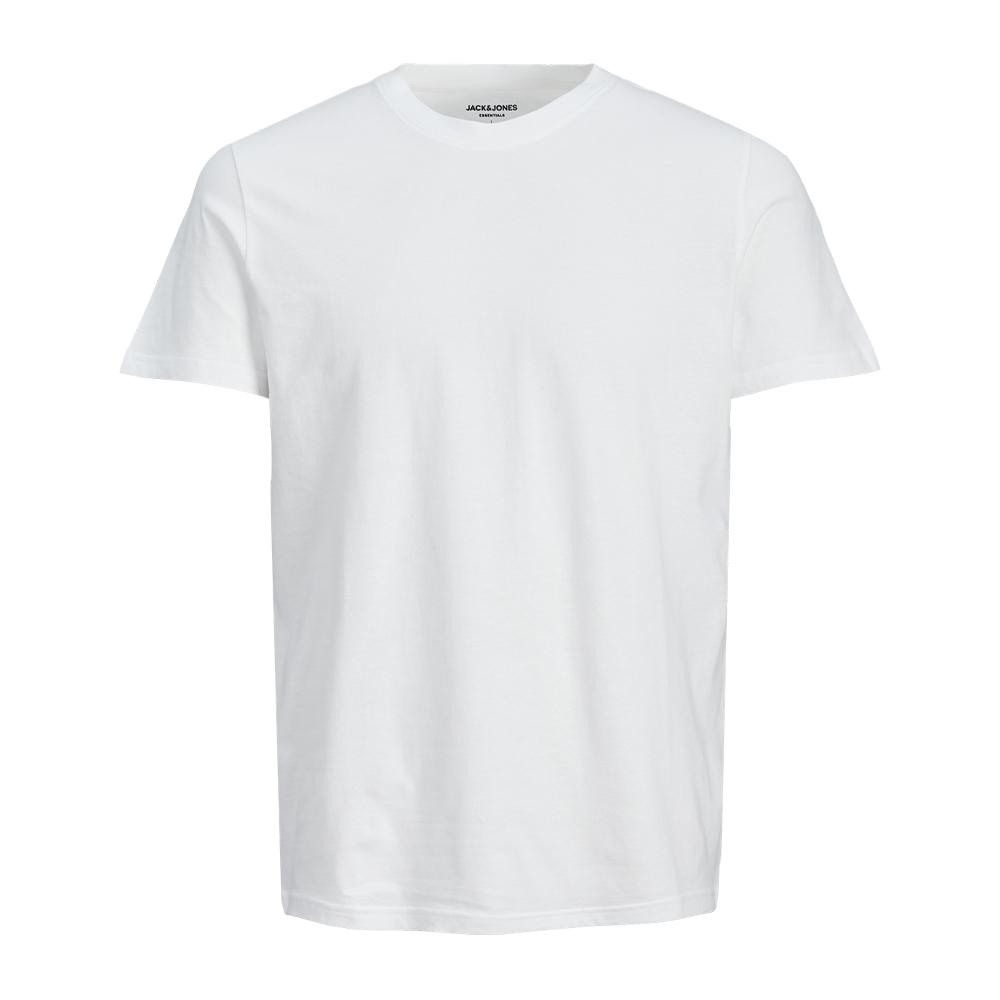 T-shirt Blanc Homme Jack & Jones Relaxed pas cher