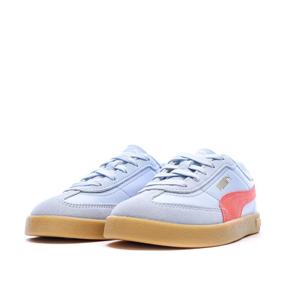 Baskets Bleu/Rouge Mixte Puma Club Ii Era vue 6