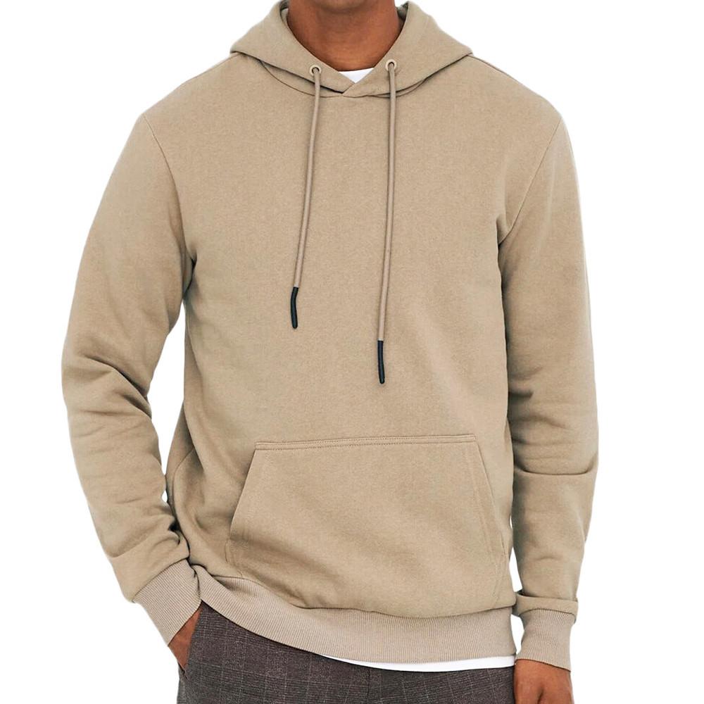 Sweat à Capuche Beige Homme Only & Sons Ceres pas cher