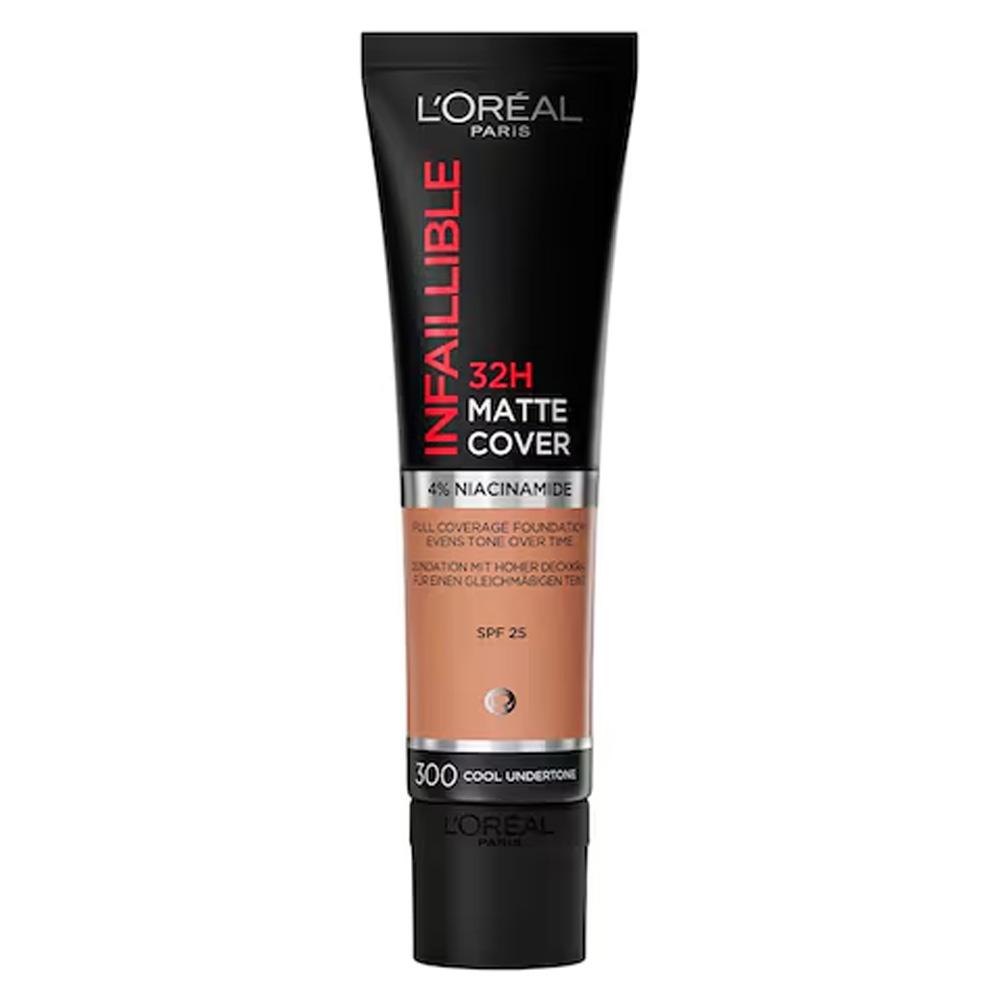 Fond de teint L'Oréal Paris Infaillible Matte Cover 300 Rosé pas cher