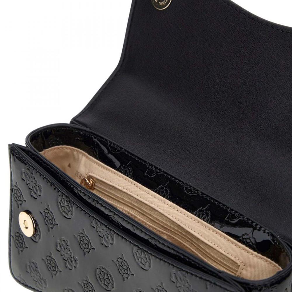 Sac à Bandoulière Noir Femme Guess Gerty vue 3