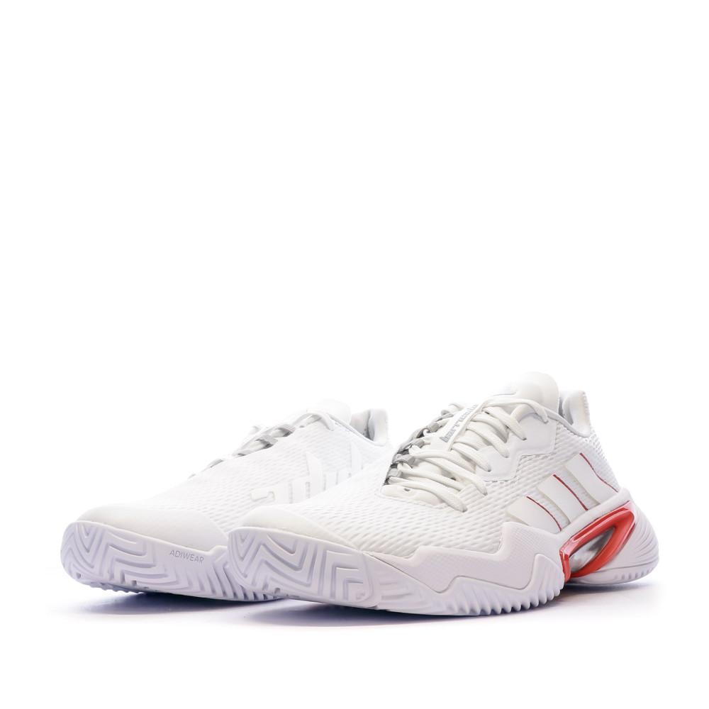 Chaussures de Tennis Blanche Femme Adidas Barricade vue 6