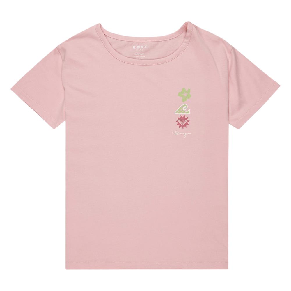 T-Shirt Rose Fille Roxy Day and night ERGZT04116 pas cher