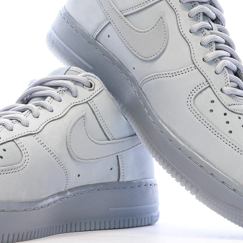 Baskets Grises Homme Nike Air Force 1 07 vue 7