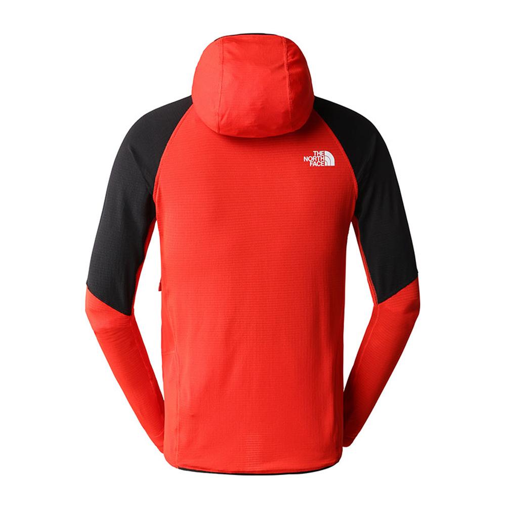 Sweat Polaire Rouge Noir Homme The North Face Bolt Polartec