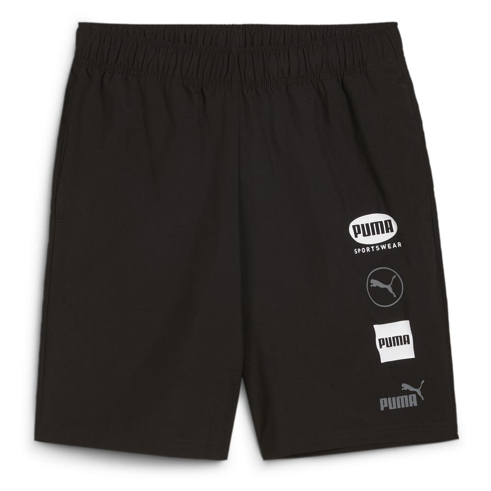 Short Noir Homme Puma Power Graphic pas cher