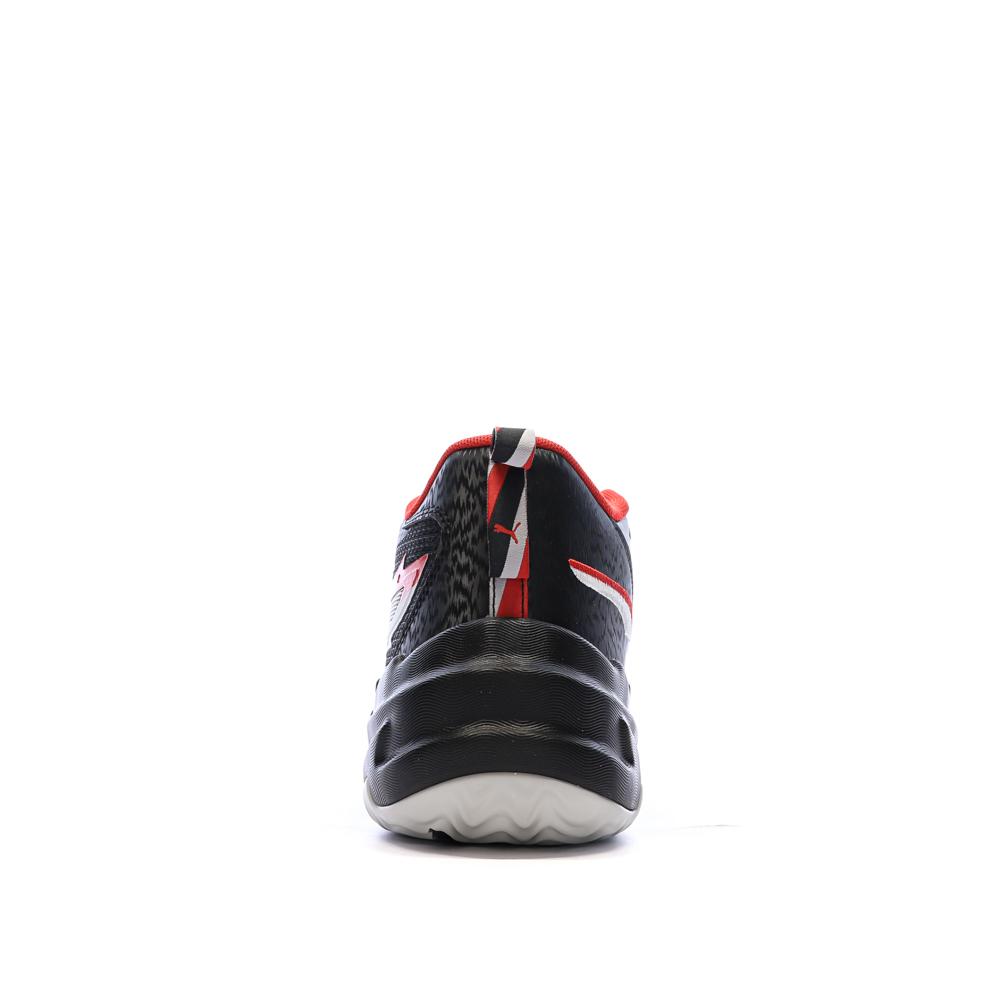 Chaussures de Basketball Noir/Rouge Homme Puma Scoot Zeros City vue 3