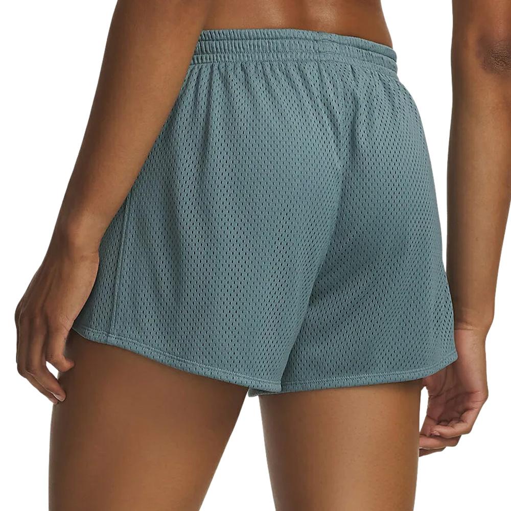 Short Bleu Femme Under Armour Tech Play vue 2