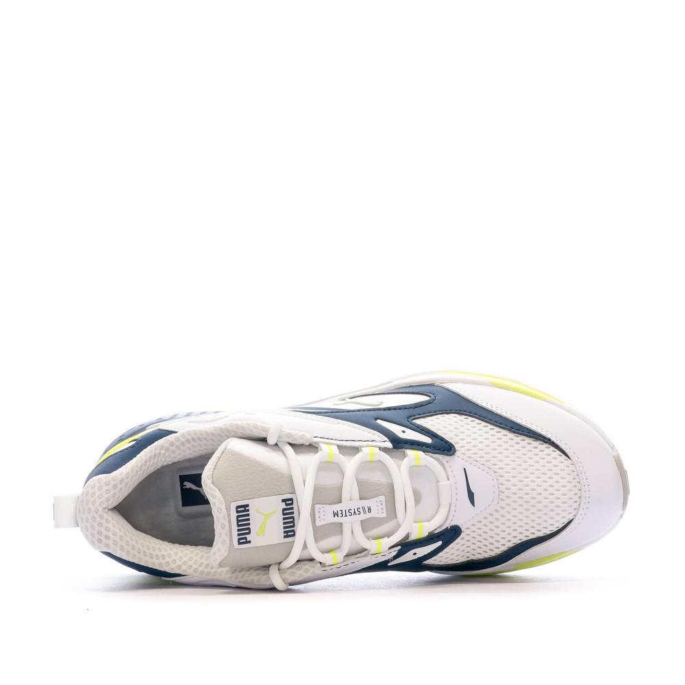 Baskets Blanche/Jaune Homme Puma Rs-fast vue 4