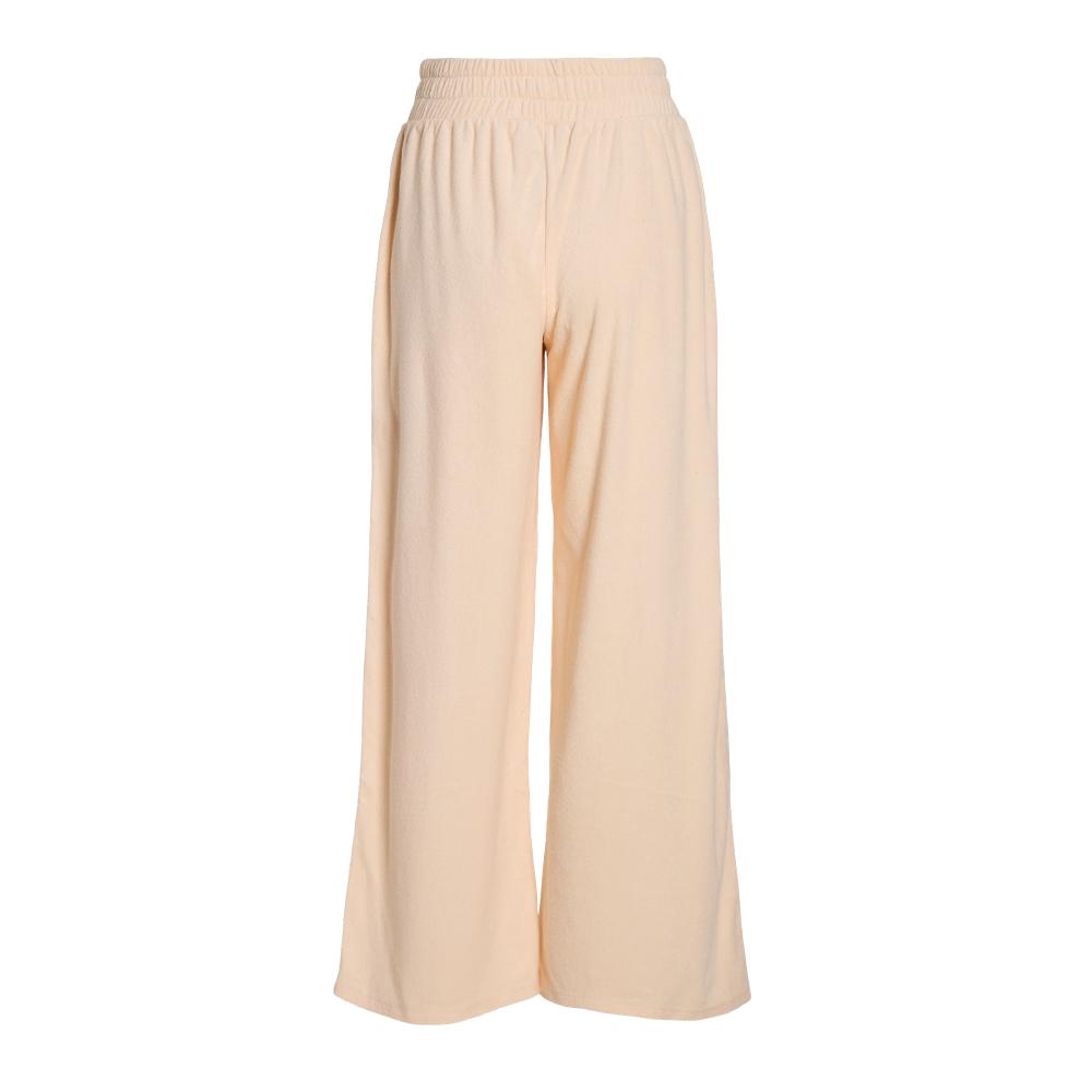 Pantalons fluide Éponge Beige Femme Vila Frotte vue 2