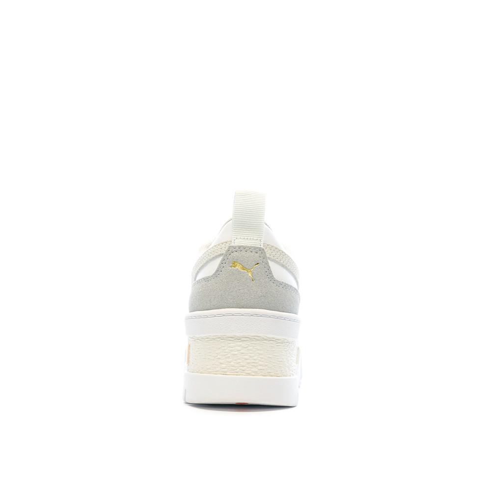 Baskets Blanches/Grises Femme Puma Mayze Wedge Pastel vue 3