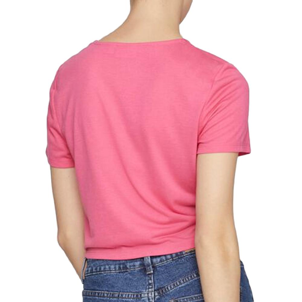 T-shirt Rose Femme Vila Vimooney vue 2