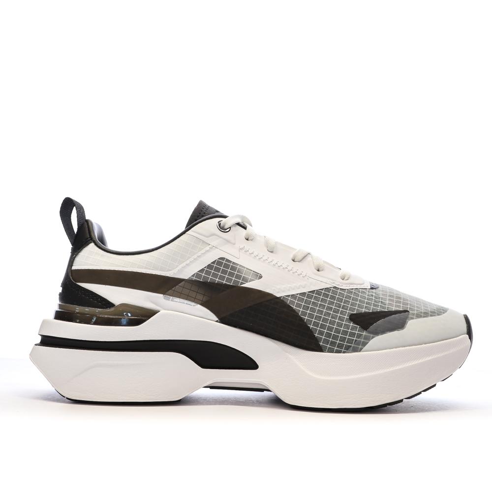 Baskets Blanches/Noires Garçon Puma Rider vue 2