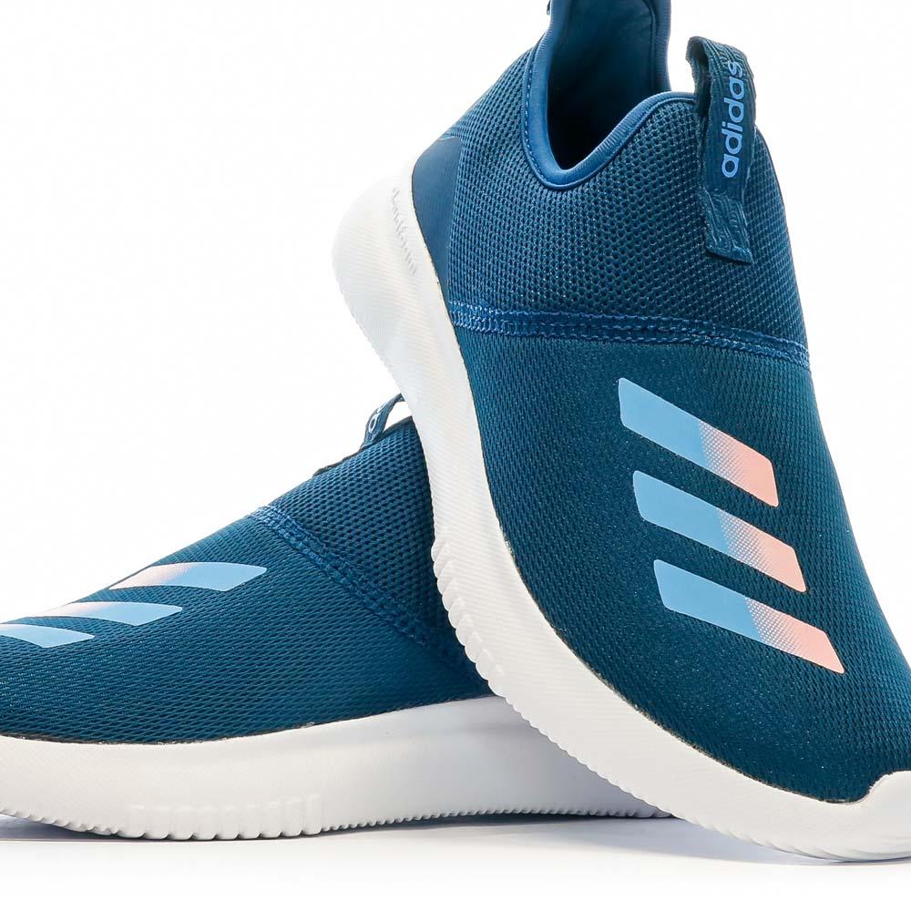 Baskets Bleu Femme Adidas Sheenwalk GB2352 vue 7