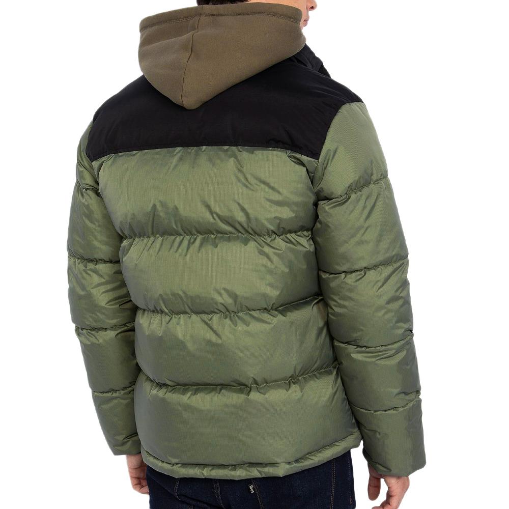 Doudoune Kaki Homme Schott Utah2 vue 2