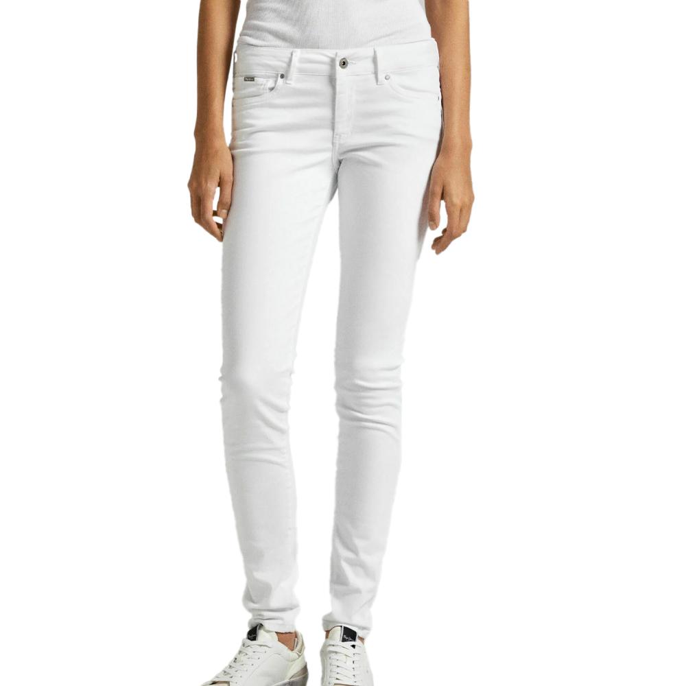 Jean Slim Blanc Homme Pepe Jeans Gymdigo pas cher