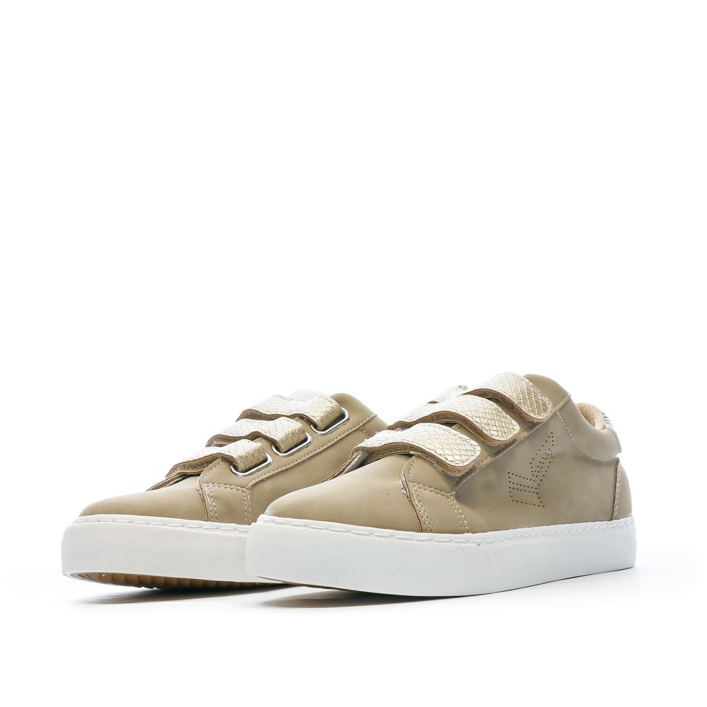 Baskets Beige Femme KaporalTippy vue 6