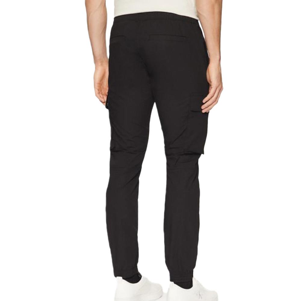 Pantalon Cargo Noir Homme Calvin Klein Jeans J30J327614 vue 2