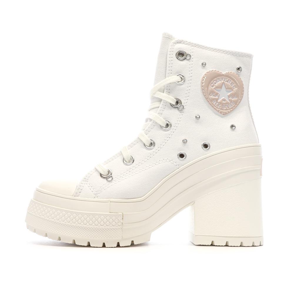 Baskets Blanches Femme Converse Chuck 70 De Luxe pas cher